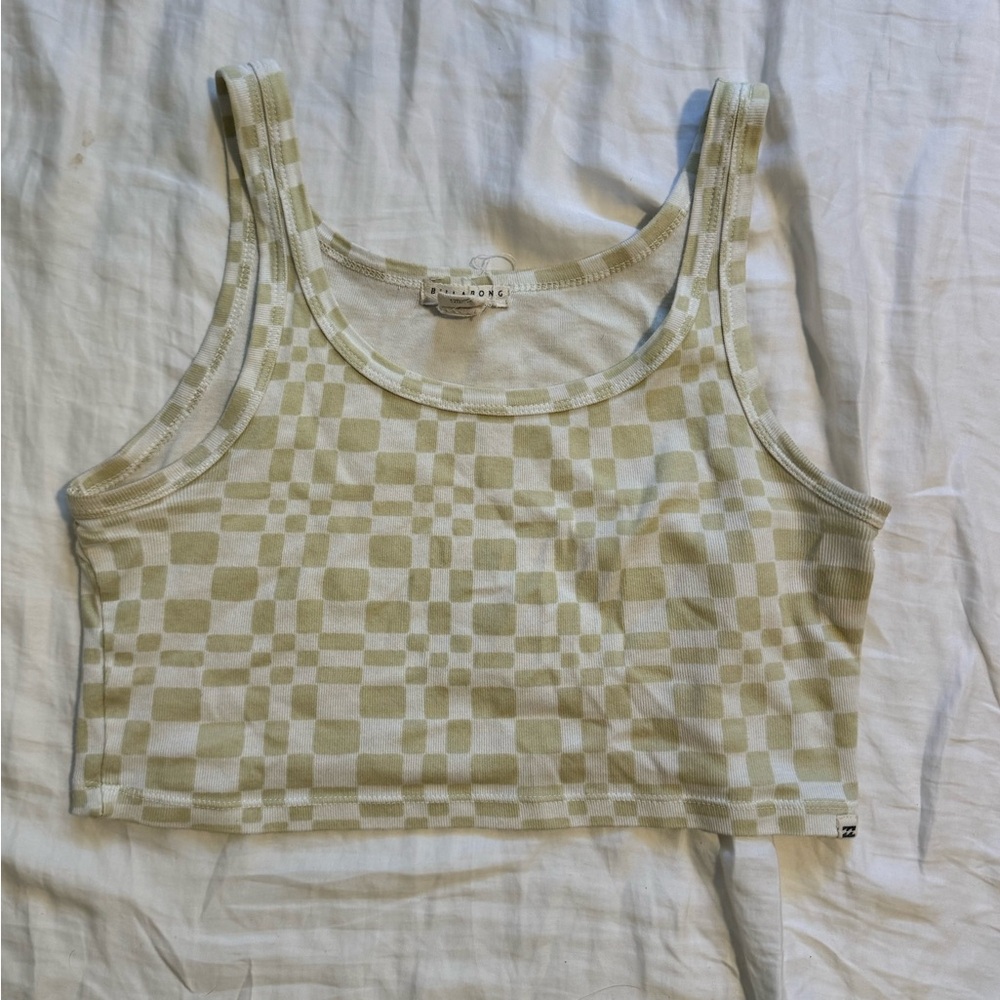 billabong cropped tank